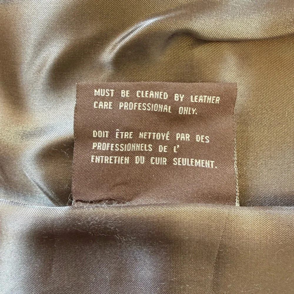 Andrew Marc Leather Dark Brown Men’s - Picture 6 of 11